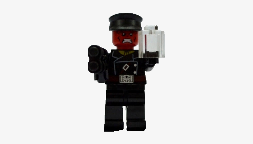 Red Skull Marvel Minifigure - Figurine, transparent png download