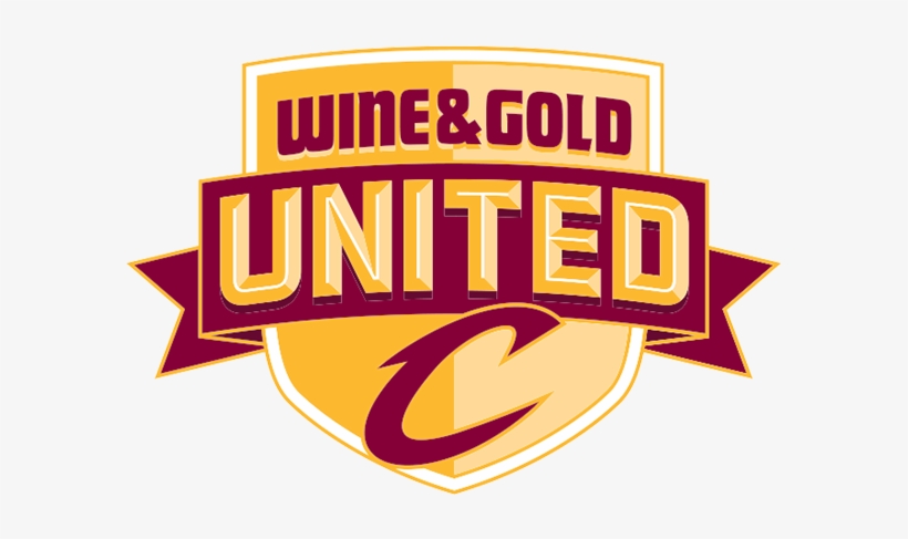 Wine & Gold United - Cleveland Cavaliers Wine And Gold Logo, transparent png download