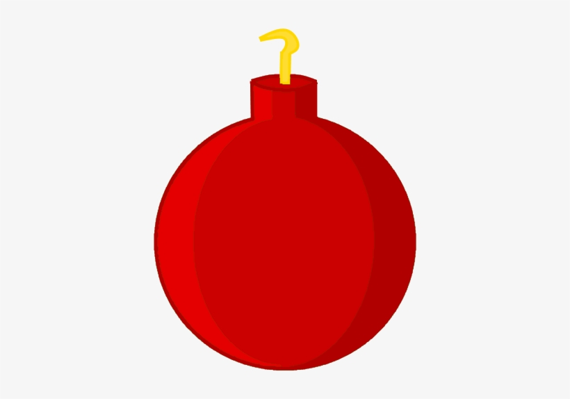Red Christmas Ornament - Circle, transparent png download