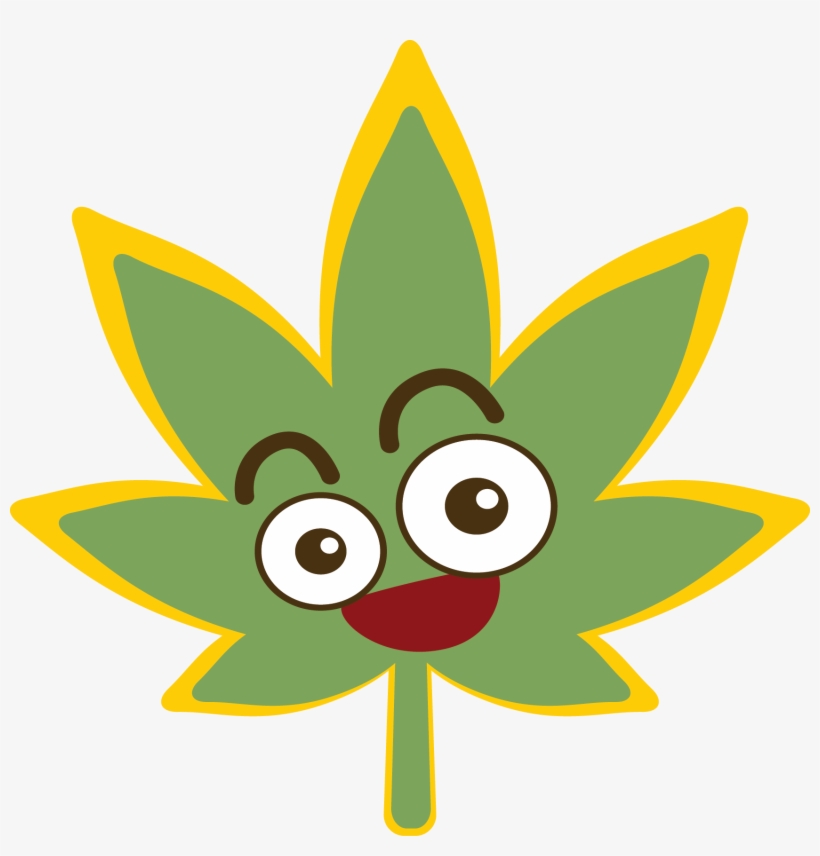 Potmoji Cannabis Emojis Messages Sticker-1 - Sticker, transparent png download