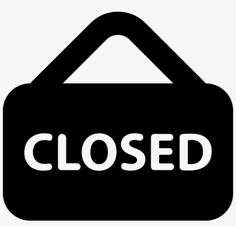 Closed Sign - - Free Open Sign Icon, transparent png download