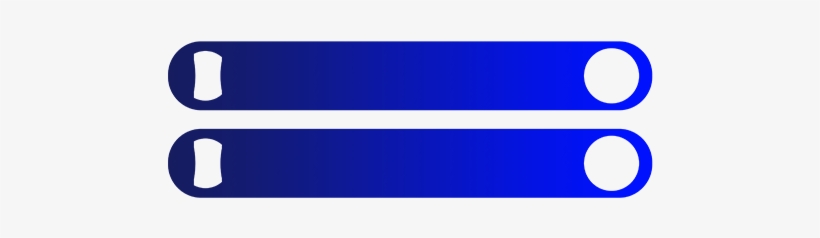 Customizable Dark Blue To Royal Blue Gradient Colossal™ - Parallel, transparent png download