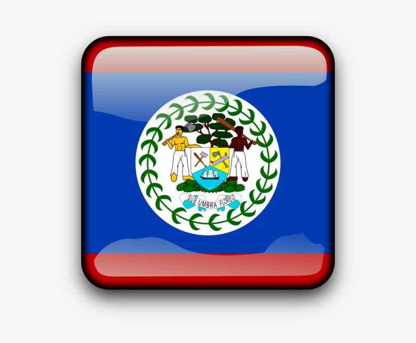 Flag Of Belize National Flag Flag Of Jamaica - Belize Flag, transparent png download