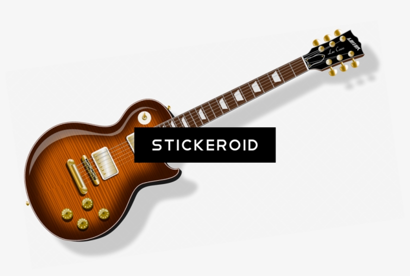 Electric Guitar Clip Art - Gibson 1954 Les Paul Custom Black Beauty, transparent png download