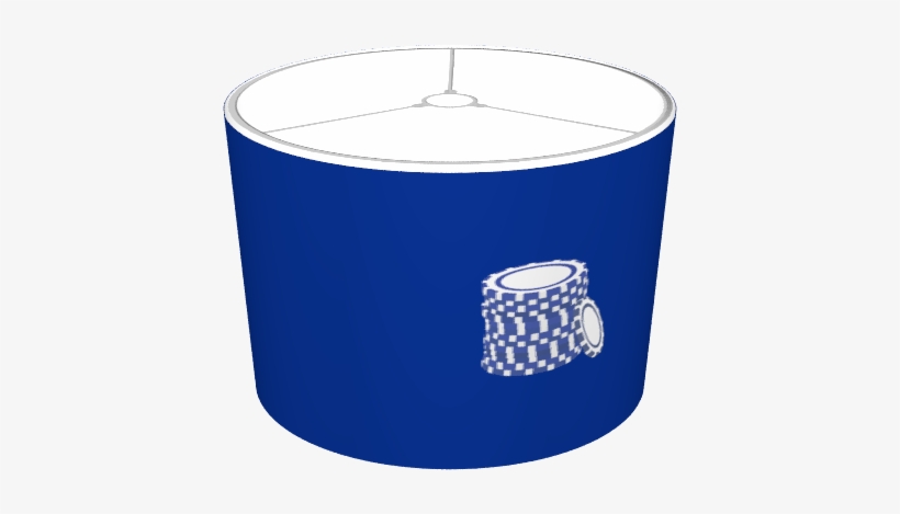 Blue Poker Chips - Blue Poker Chips T-shirt, transparent png download