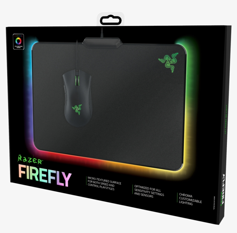 Gallery - Razer Firefly Gaming Mouse Mat (hard Edition), transparent png download