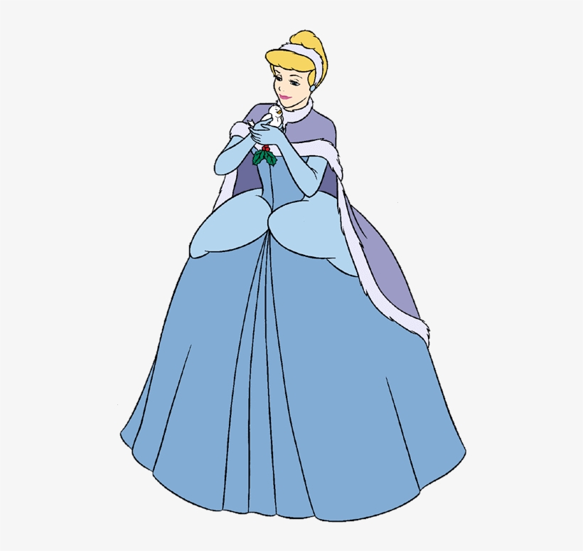 Frozen Disney Princess Clipart - Disney Princess Cinderella Christmas, transparent png download