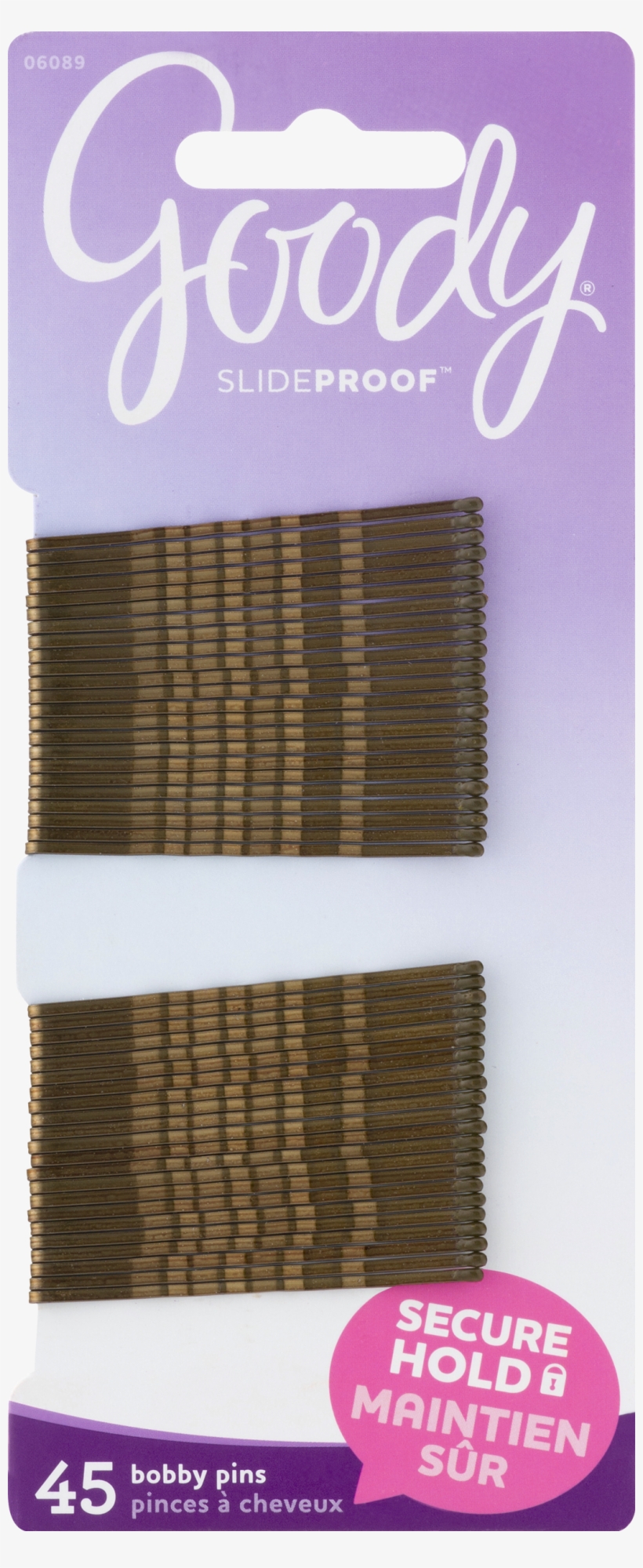 Goody Slideproof Black Elastics 4 Mm - 10 Elastics, transparent png download