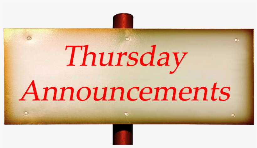Shgg Announcements - Blank Metal Sign Post, transparent png download