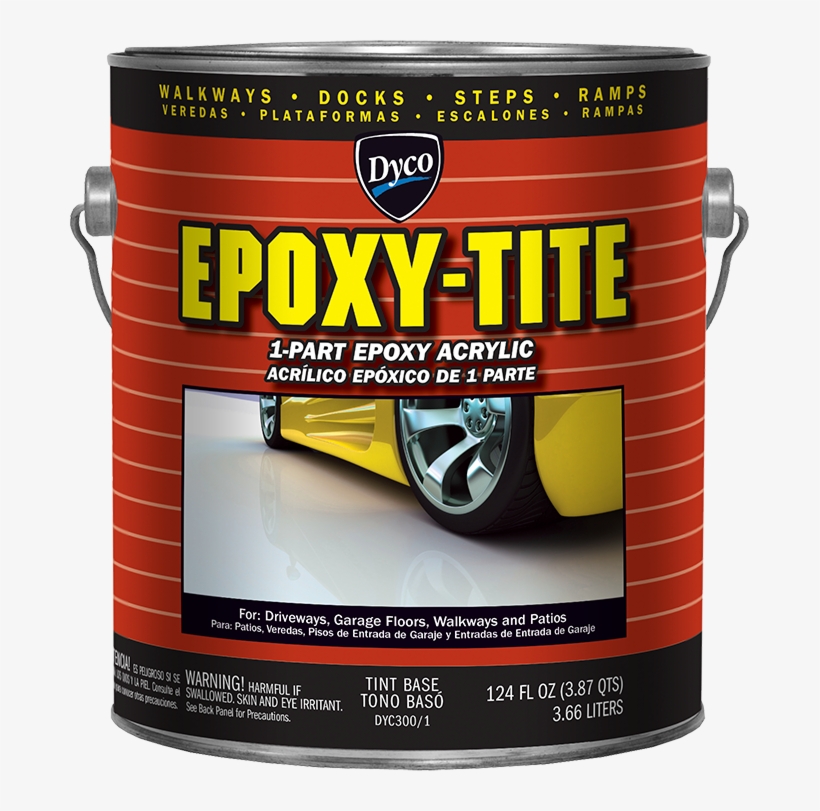 Dyco® Epoxy-tite™ - Dyco Paints Epoxy-tite 1 Gal. 300 Tint Base Low Sheen, transparent png download