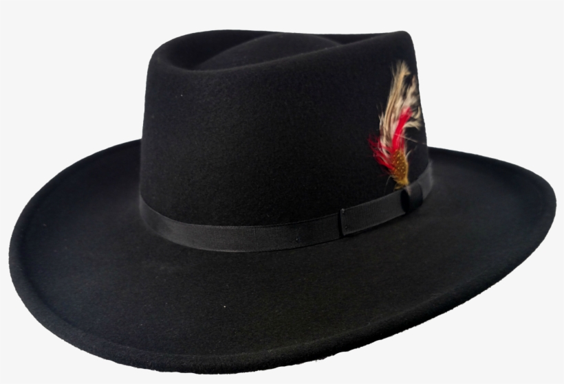 Capas Gambler Black Transparent V=1502204741 - Cowboy Hat, transparent png download
