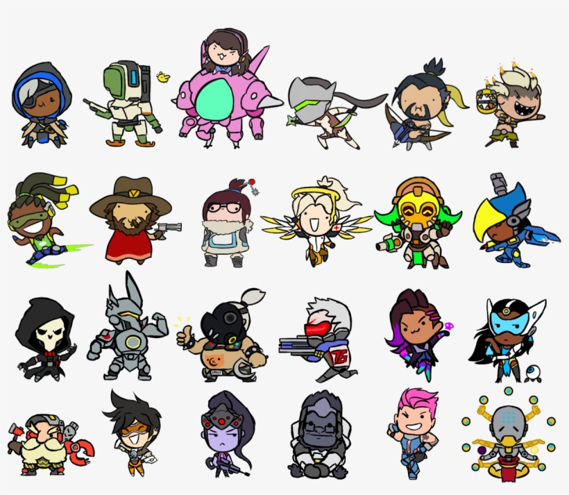 Dead Junkrat Png Clipart Transparent Download - Smol Overwatch, transparent png download