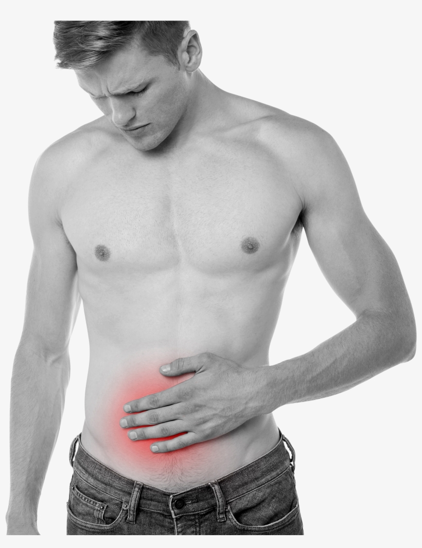 Muscle Pain Free Commercial Use Png Image - Persona Enferma Del Estomago, transparent png download