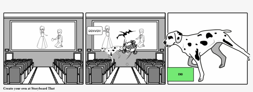 Denver The Dalmatian - Cartoon, transparent png download