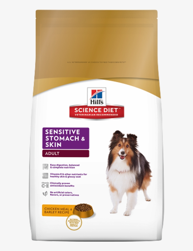 Science Diet Adult Sensitive Stomach & Skin Dog Food - Hill's Science Diet Adult Dog Sensitive Stomach, transparent png download