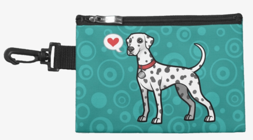 Dalmatian Clip-on Treat Bag - Mal Heart Descendants, transparent png download
