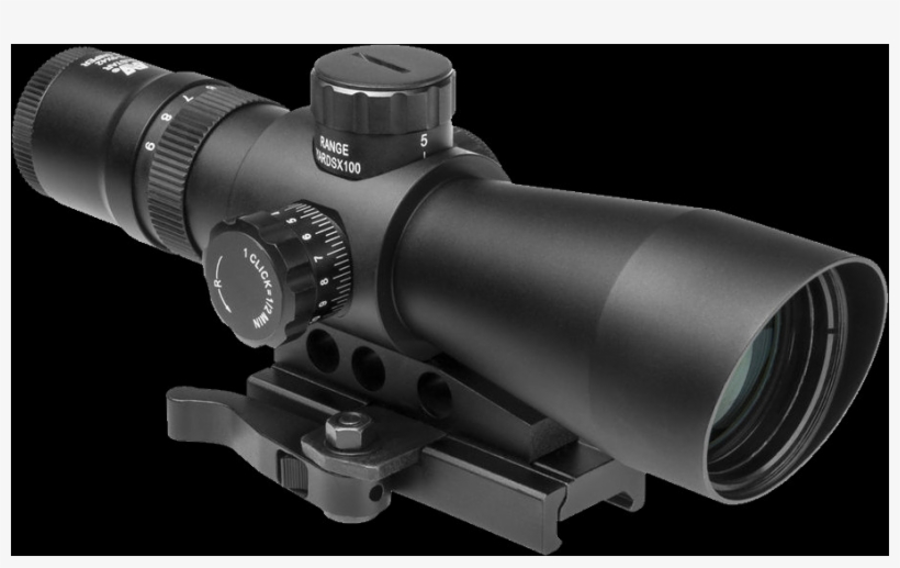 Ncstar 3-9 X 42mm Mark Iii Tactical Series Scope, P4, transparent png download