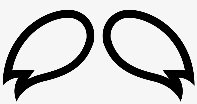 Moustache Icon In Iphone Style, transparent png download