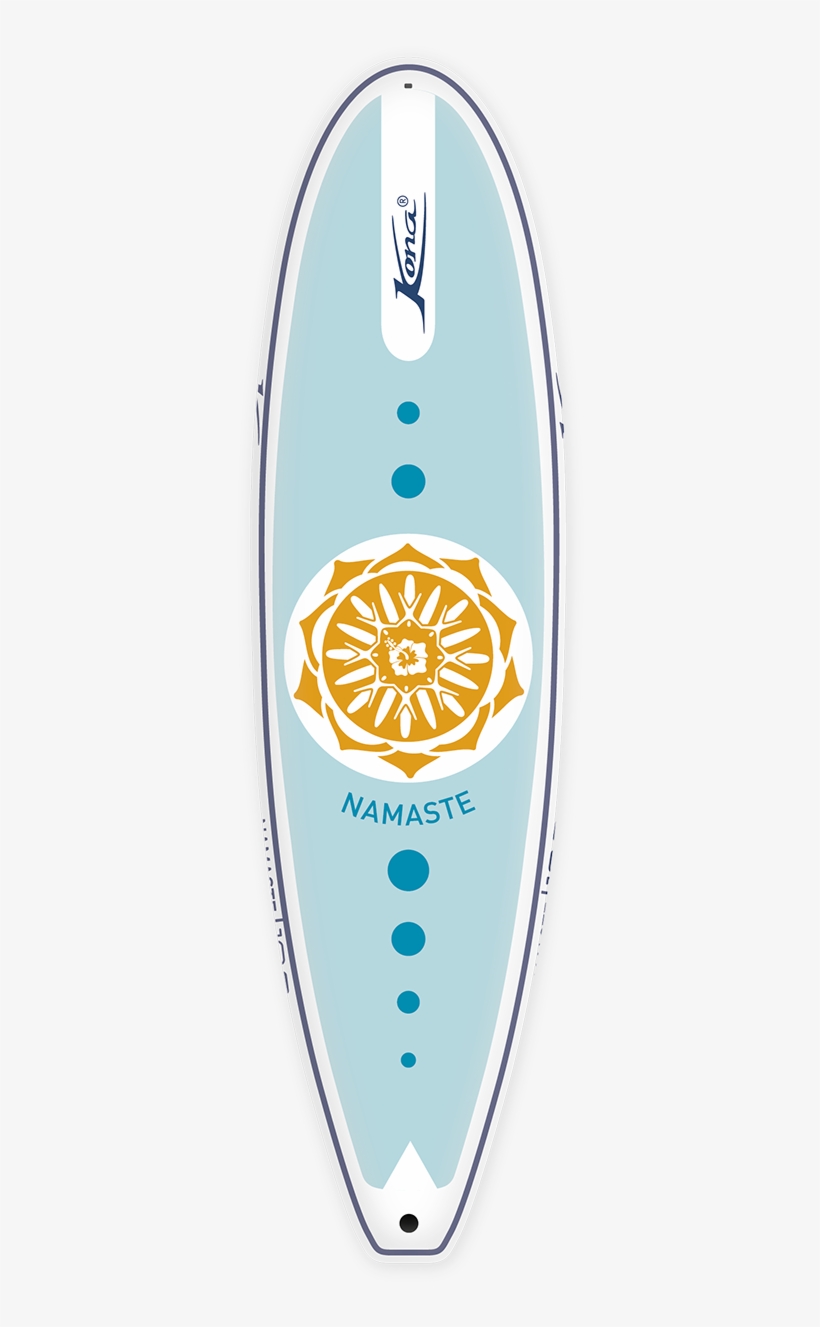 Kona Yoga And Fitness Concept Was Introduced In - Surfboard, transparent png download