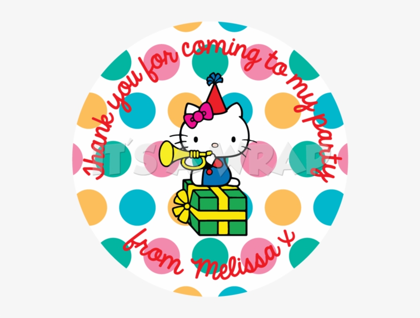 Hello Kitty Sweet Cone Stickers - Hello Kitty, transparent png download