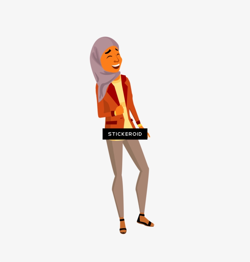 Arab Laugh Illustration - Cartoon, transparent png download