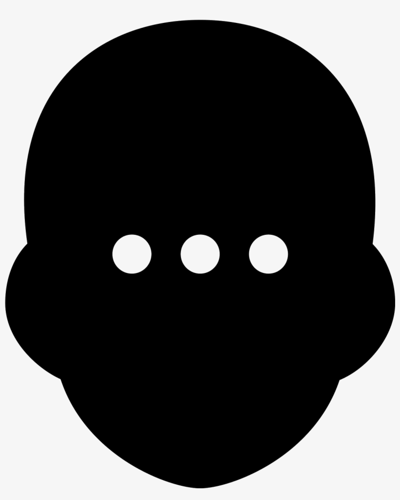 There Is An Outline Shaped Like A Face - Ssc Napoli, transparent png download