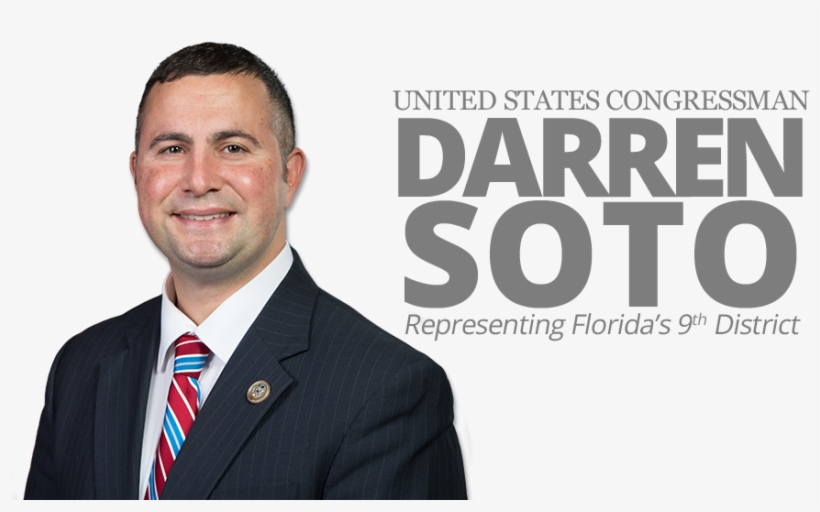 Congressman Darren Soto - Us Rep Darren Soto D Fl, transparent png download
