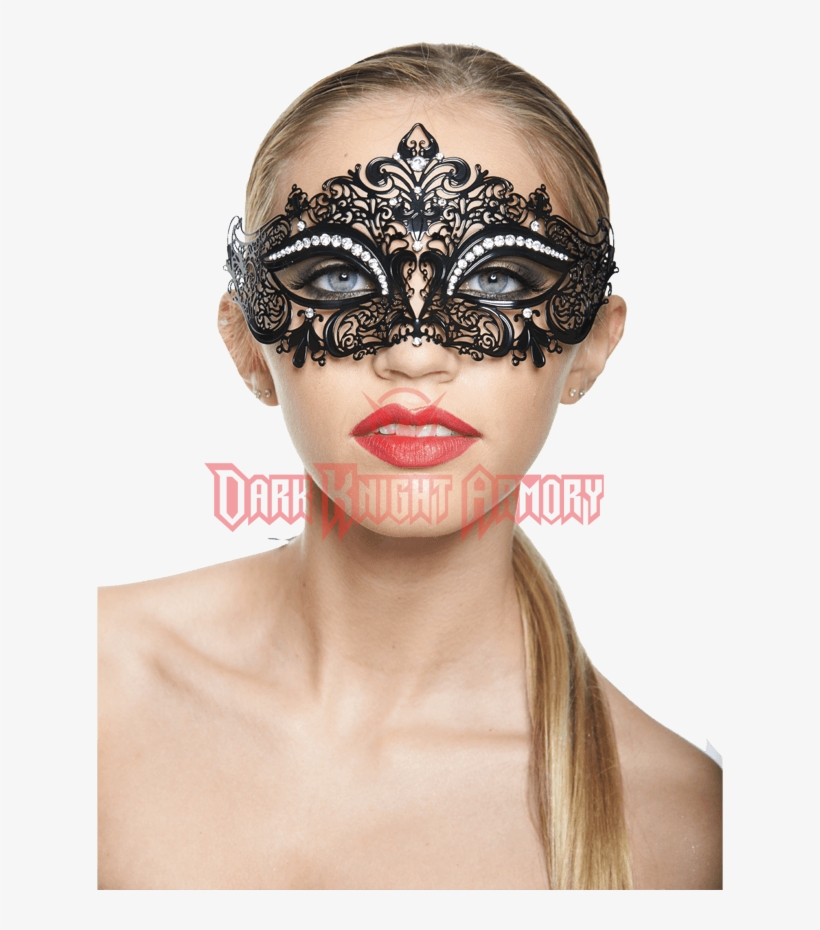 Enchanted Venetian Laser Cut Metal Crown Masquerade, transparent png download