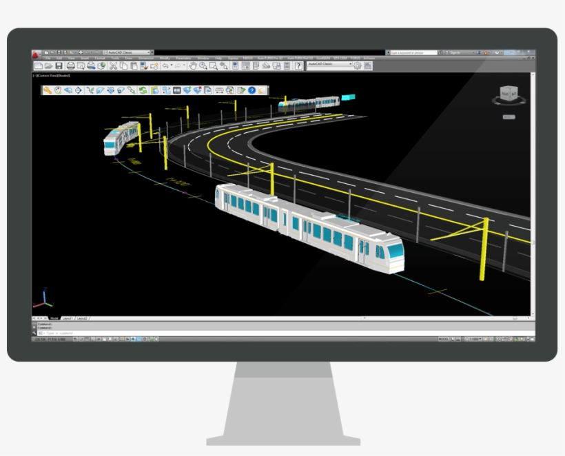 Light Rail Transit Design And Analysis Software - Loading Dock Autoturn, transparent png download