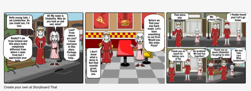 Girl From Medieval Era - Cartoon, transparent png download