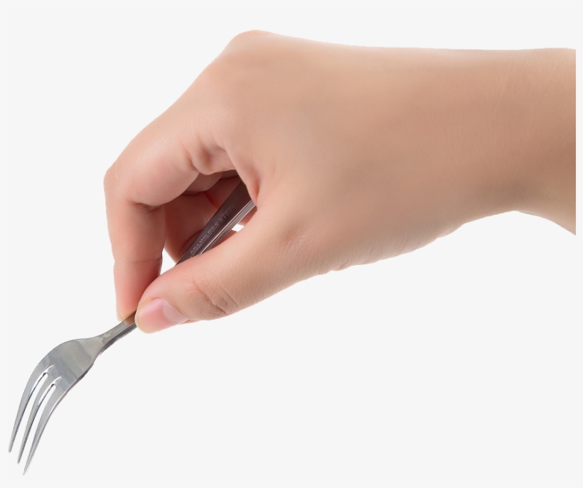 Hand Holding Fork Png Clip Art Transparent Library - Hand Holding Fork Png, transparent png download