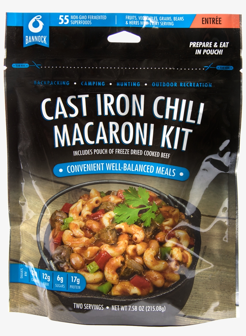 Bannock Camping Meals Mega Sample Pack 10 Pouches - Chili Mac Camping Meal - Freeze Dried Camp Food - Backpacking,, transparent png download