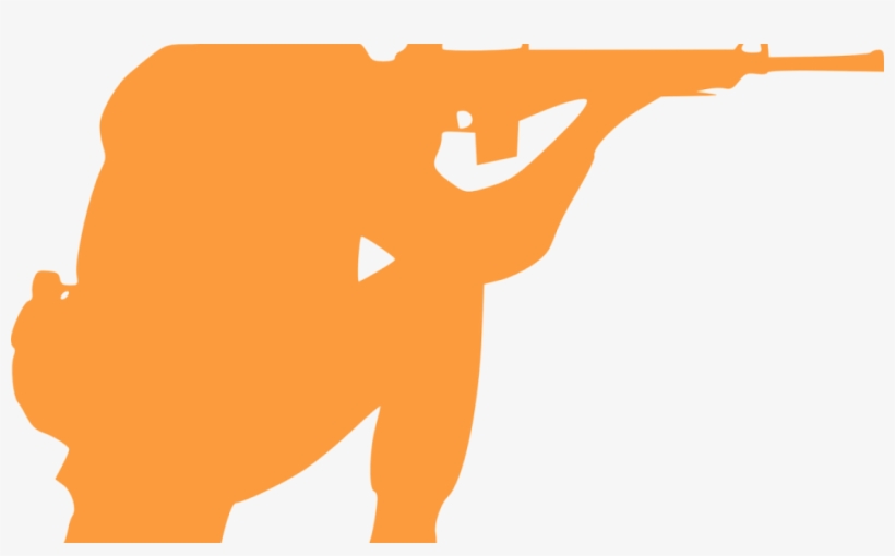 Blind Gunman - Soldier Clip Art, transparent png download