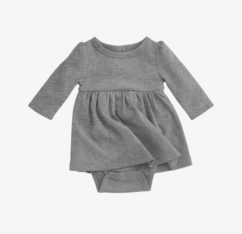 The Long Sleeve Baby Dress - Children's Clothing, transparent png download