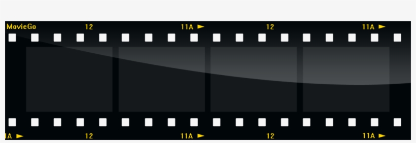 Movie-go Filmstrip - Film, transparent png download