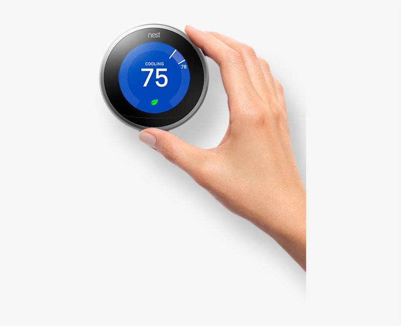 The Nest Learning Thermometer - Nest 3rd Gen Learning Thermostat, transparent png download