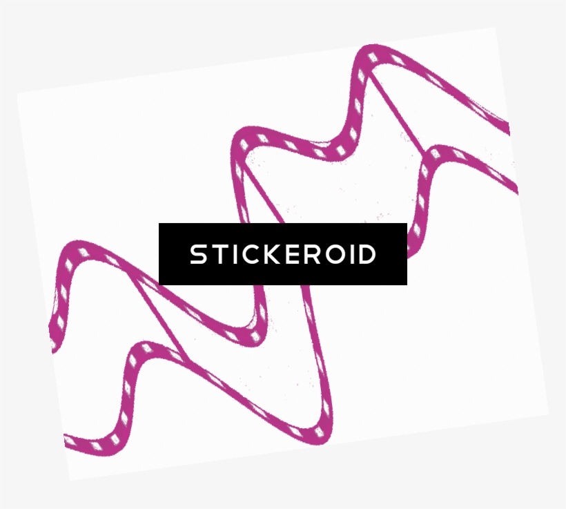 Pink Filmstrip - Graphic Design, transparent png download
