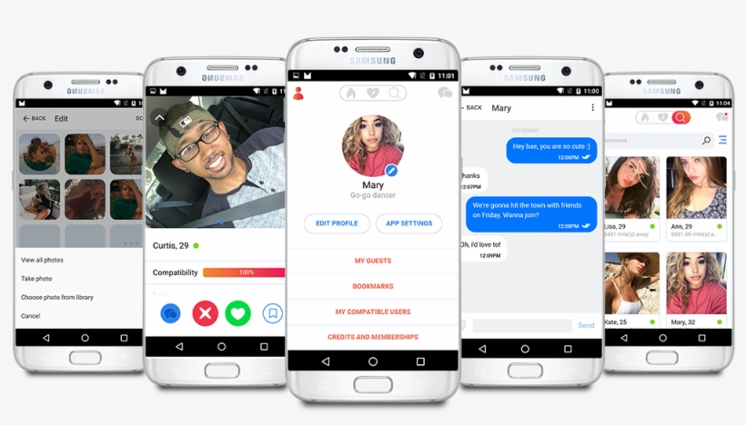 Tinder Android, transparent png download