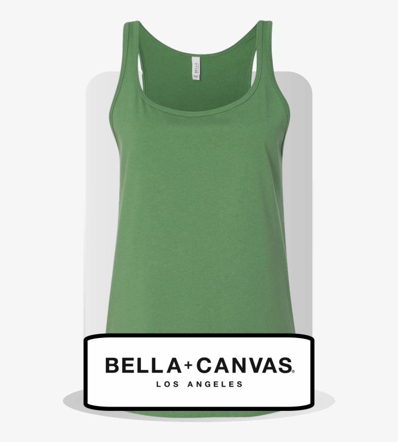Bella Tanks - Bella + Canvas - Women's T-shirt Relaxed Short Sleeve, transparent png download