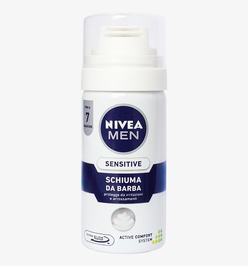 Thumb Image - Nivea Mens Sens Shvg Foam Size 7.0 O Nivea Mens Sensitive, transparent png download