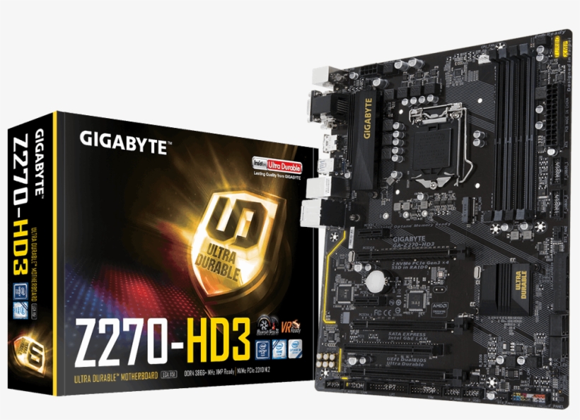Ga Z270 Hd3 - Gigabyte Ga A320m Hd2, transparent png download