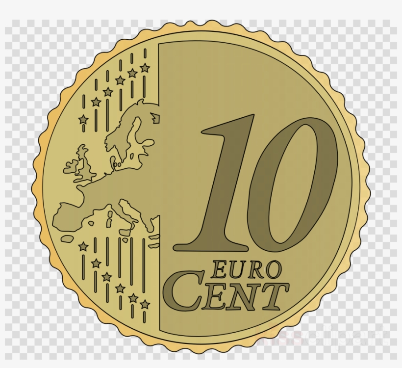 Coin 1 Cent Euro Clipart Lincoln Cent Penny 1 Cent - Coin 1 Cent Euro Clipart, transparent png download