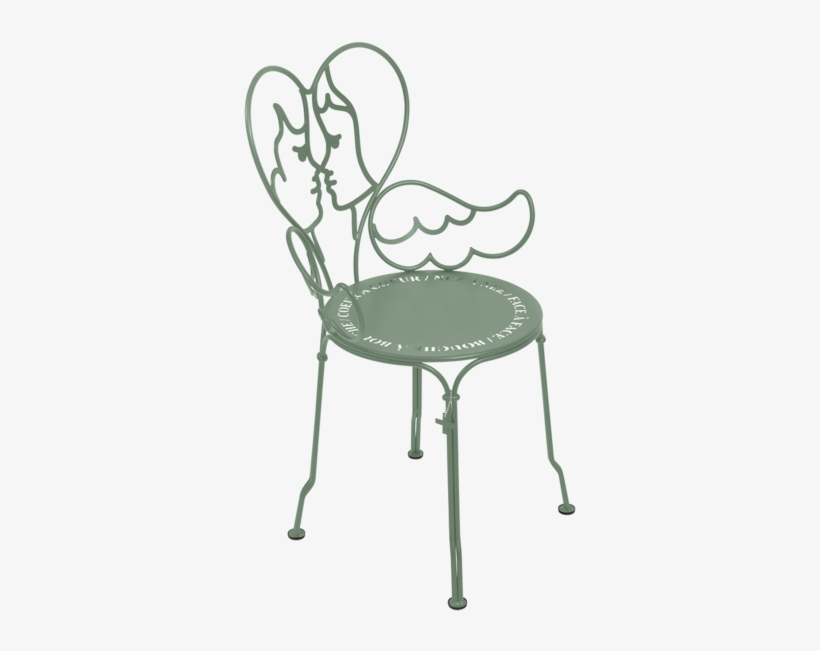 Chaise Metal - Chair - Fermob Ange Chair, transparent png download