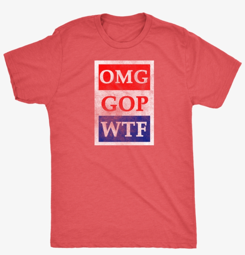 Omg Gop Wtf - Mens Resist Tee United States Of America Protest R, transparent png download