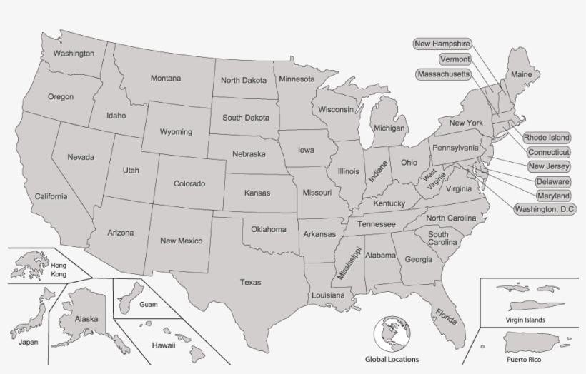 Templates April Onthemarch Co - Map Of The United States, transparent png download