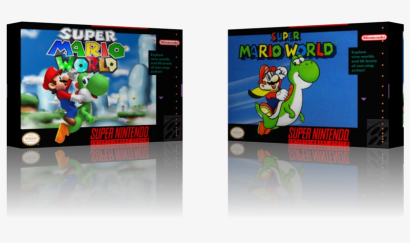 Blackthorne Snes Png Image - Super Mario World Super Nintendo Nes Game Series Box, transparent png download