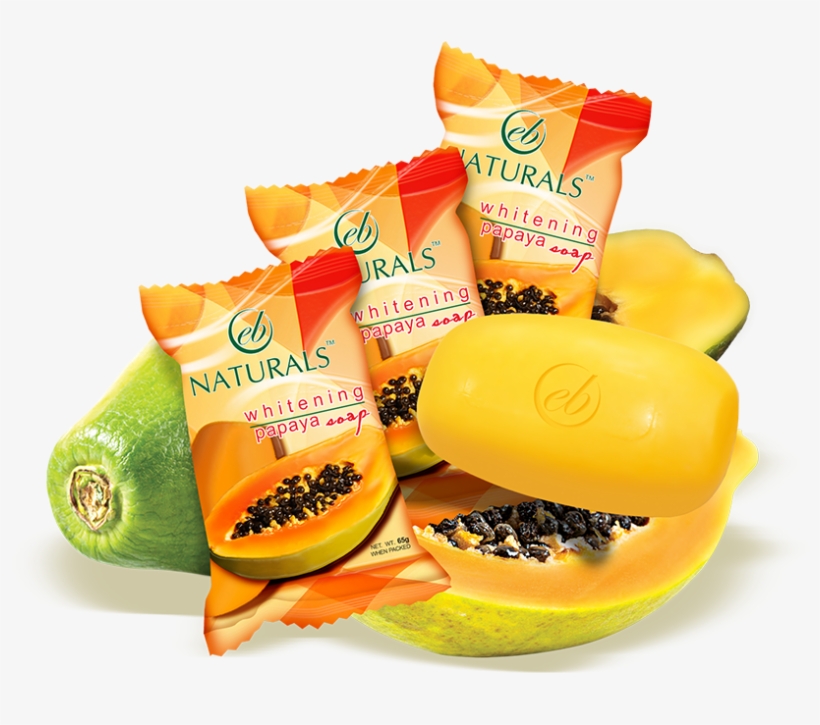 Eb Naturals Whitening Papaya Soap - Inflatable, transparent png download