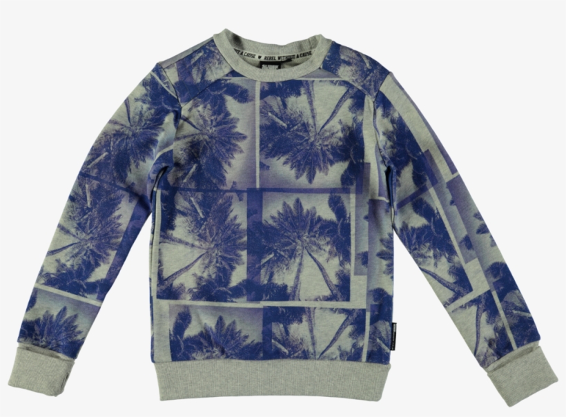 188191 Superrebel Kidsgear Sweat Allover Blue %e2%82%ac59,95 - Eibert Visual Surfer Paradise (90 X 110 Cm), transparent png download