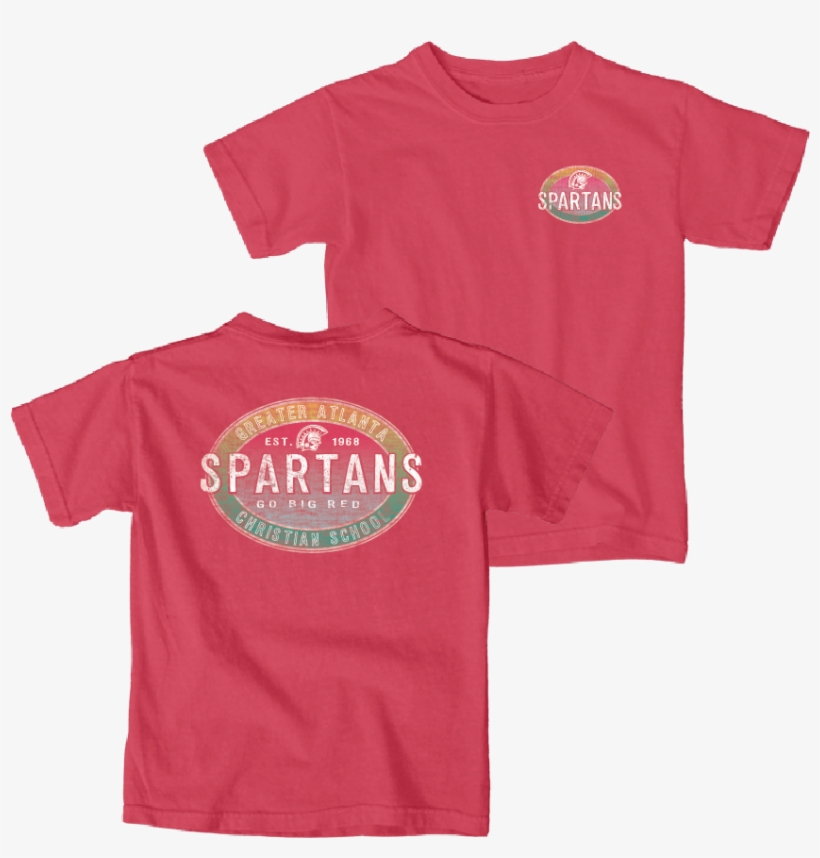 Blue 84 Youth Overdyed Tshirt In Papaya - Cotton, transparent png download