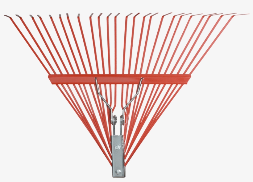 24in All-metal Spring Rake Heads - Rake, transparent png download